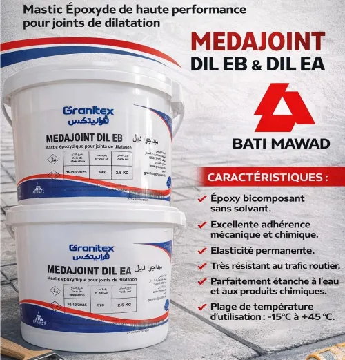 Résine Epoxy pour joint de dilatation MEDAJOINT DIL إيبوكسي لفواصل التمدد