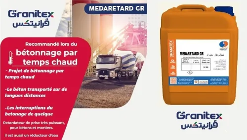Retardateur de prise et reducteur d'eau MEDARETARD GR