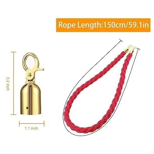 Corde de Guidage VIP  Rouge & OR
