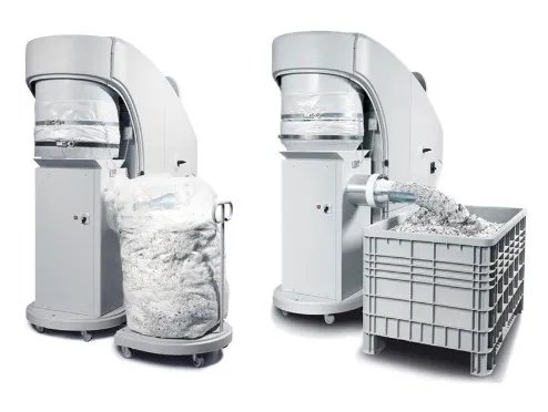 BROYEUR INDUSTRIEL HAUTE SÉCURITÉ AVEC COMPACTEUR DE PAPIER