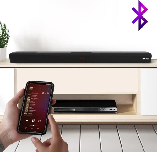 Barre de son Bluetooth 5.0 de Awei avec une puissance de 50W