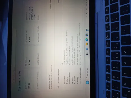 HP elitebook X360 1030 G7 i7 10th 16go 512go ssd tactile