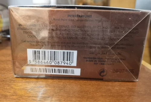 Parfum original Paco rabanne et Mont blanc