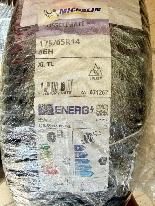 2PNEUS MiCHELIN 175/64 R14 86H ( neuf)