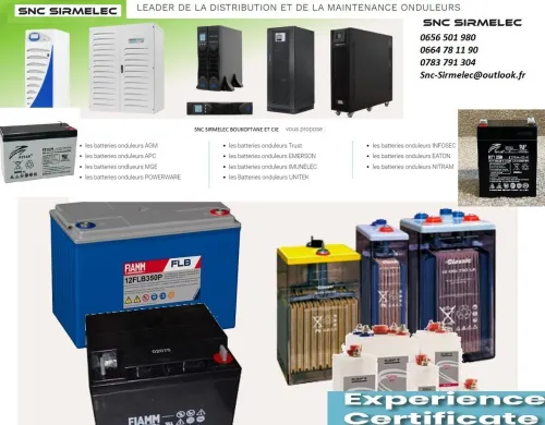 BATTERIE POUR ONDULEURS