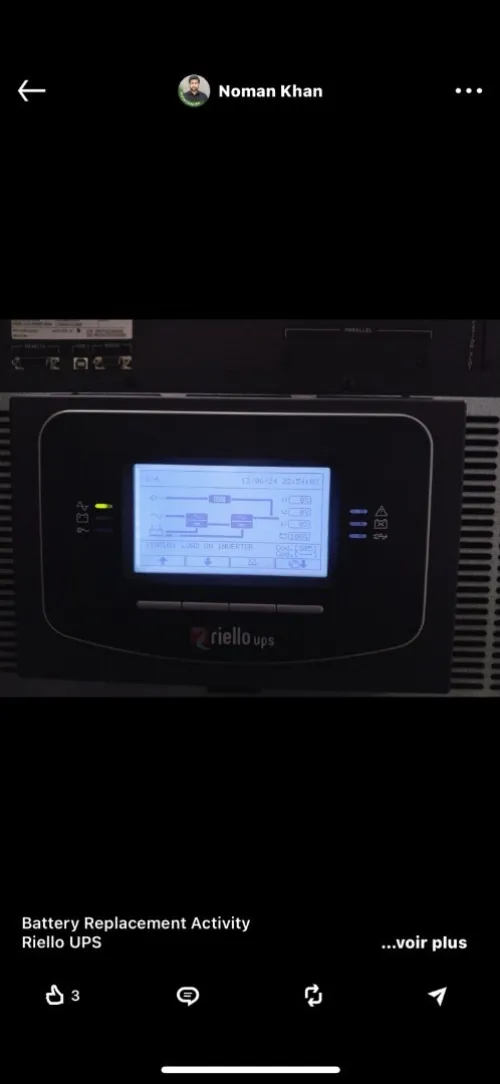ONDULEUR ONLINE 10KVA 15KVA 20 KVA TRIPHASE 