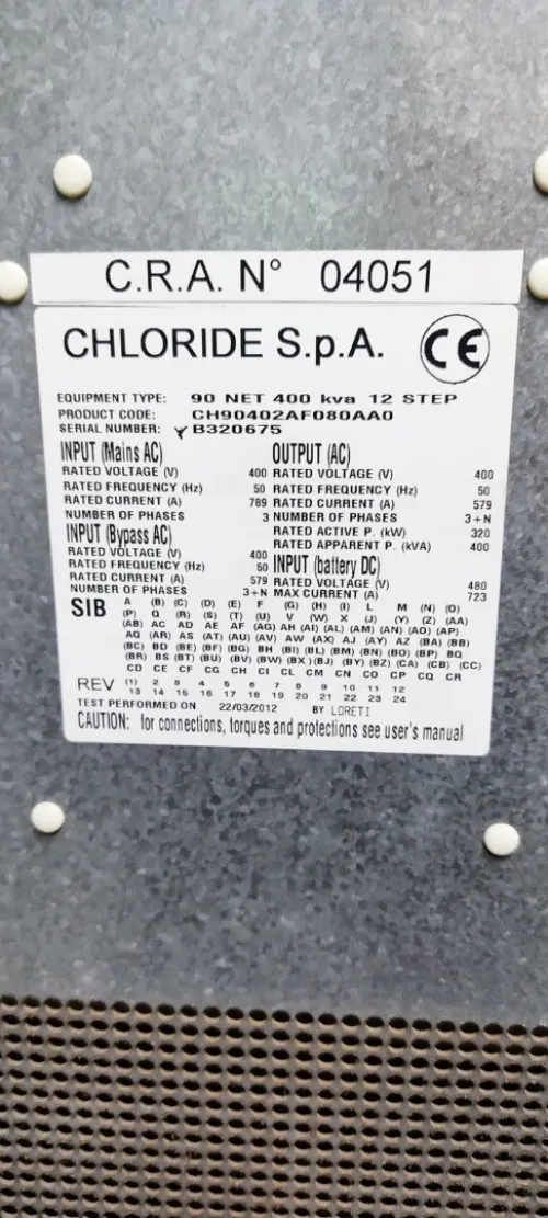  Onduleur 3:3 400 V 10KVA - 20KVA 30KVA-40 kVA-60KVA 