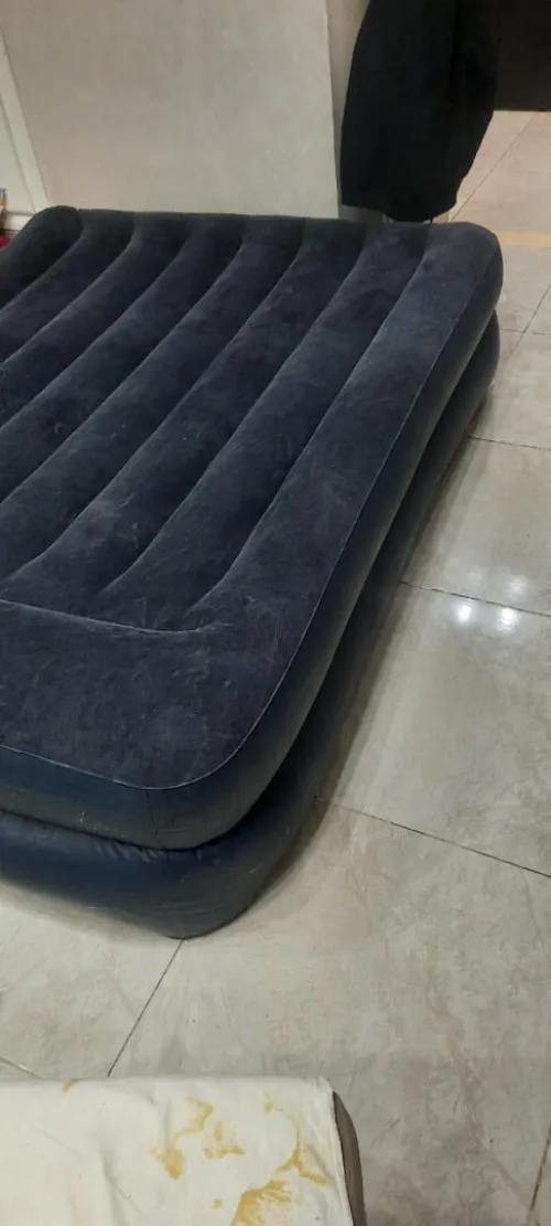 Matelas gonflable electrique 2 places , Epaisseur 56 a 65 mm