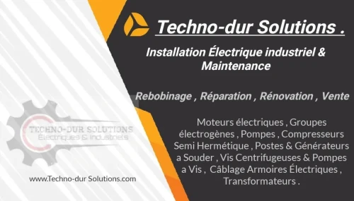 Bobinage moteur électrique / installation électrique industriel & maintenance 