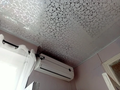 Installation plafond et revêtement en pvc