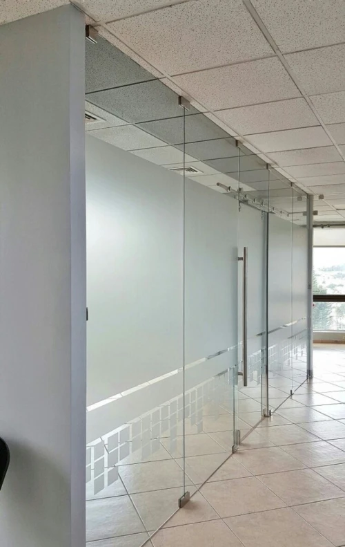 Réparation montage séparation verre trompé cabine de douche vitrine antiball balcon