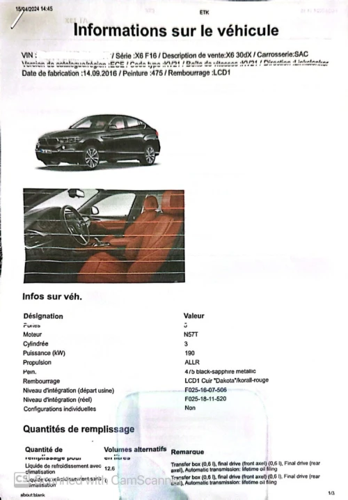BMW X6 2017 M Sport 