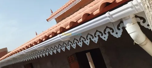 Charpent en bois   تركيب القرميد 
