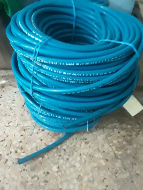 Tuyau 08 R2 lavage super 400 bar bleu