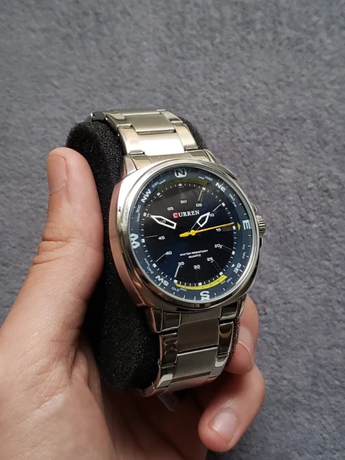 Montre homme CURREN 40mm blue nuit