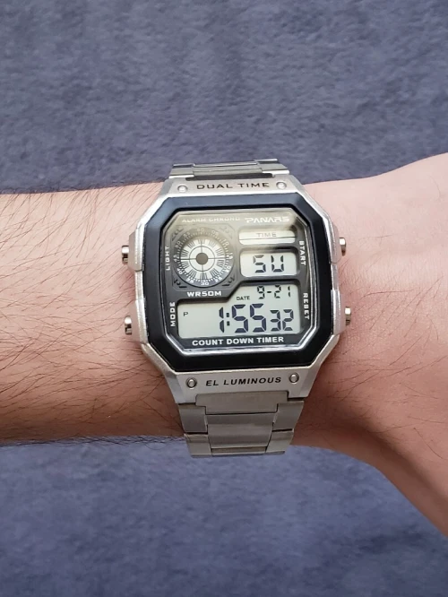 Montre homme digital classic style retro vintage