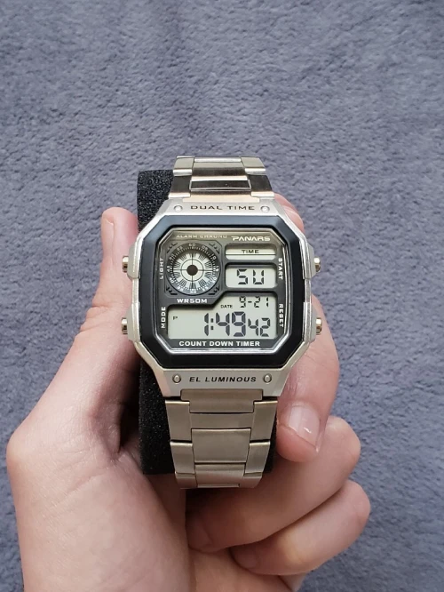 Montre homme digital classic style retro vintage