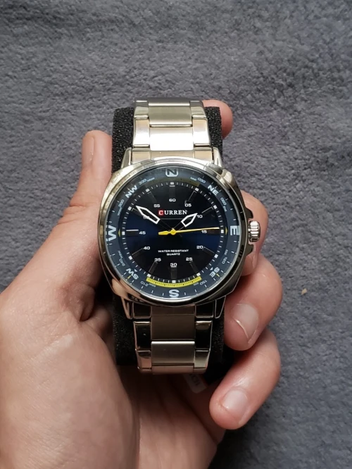 Montre homme CURREN 40mm blue nuit