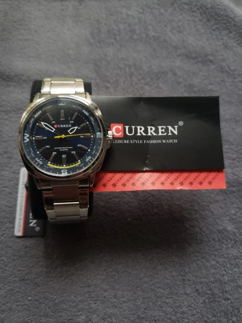 Montre homme CURREN 40mm blue nuit