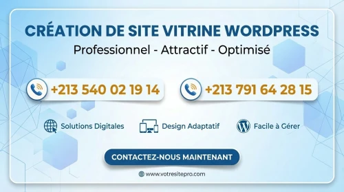 Création Site Vitrine  pour Entreprise | Présence en ligne pro