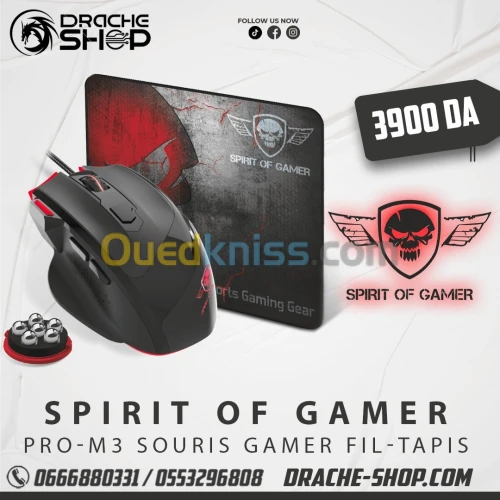 Souris Gamer Pro M3