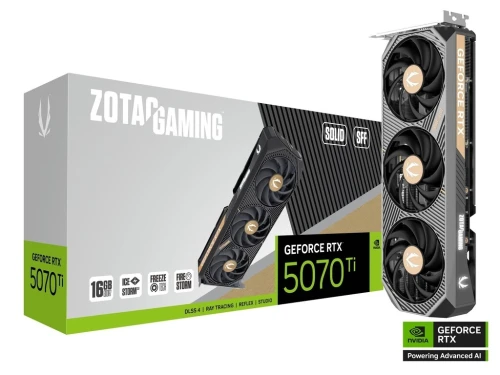 ZOTAC GAMING GeForce RTX 5070 Ti SOLID SFF