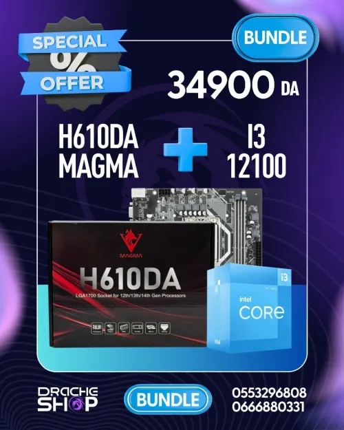 BUNDLE I3 12100 +H610