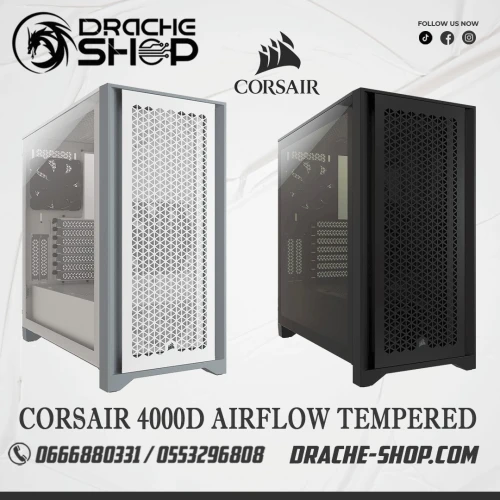 Boitier CORSAIR 4000D Airflow Tempered