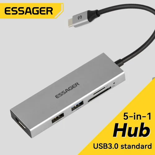 Essager USB C Hub 4-in-1 4K 30HZ HDMI