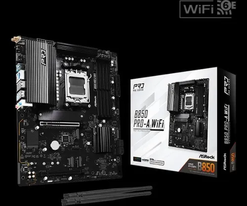 ASRock AMD B850 Pro A WiFi 6E