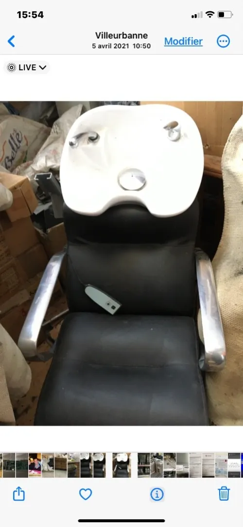 Bac à shampoing
