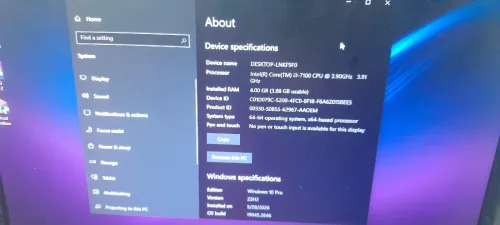 Hp prodesk 600 g3