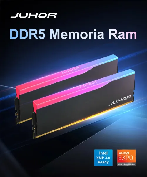 JUHOR DDR5 16GBx2 6000MHz RGB