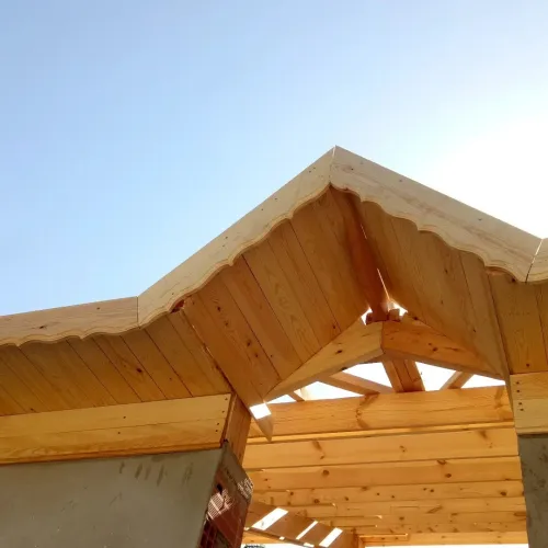 Construction des bungalows et chalets en bois 