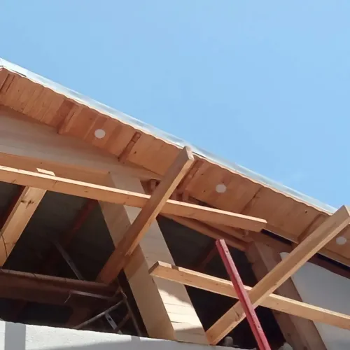 Construction des bungalows et chalets en bois 