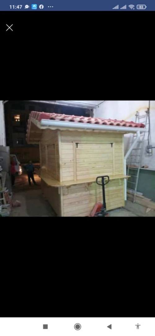 Construction des bungalows et chalets en bois 