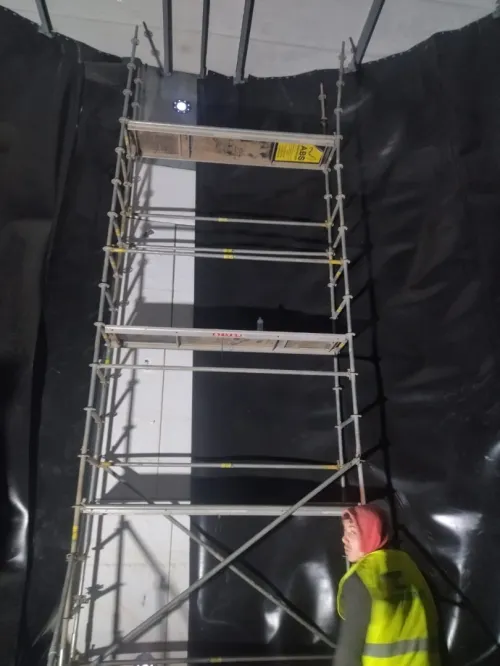 Geomembrane geocomposites, géotextiles