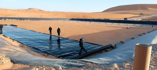 Geomembrane geocomposites, géotextiles