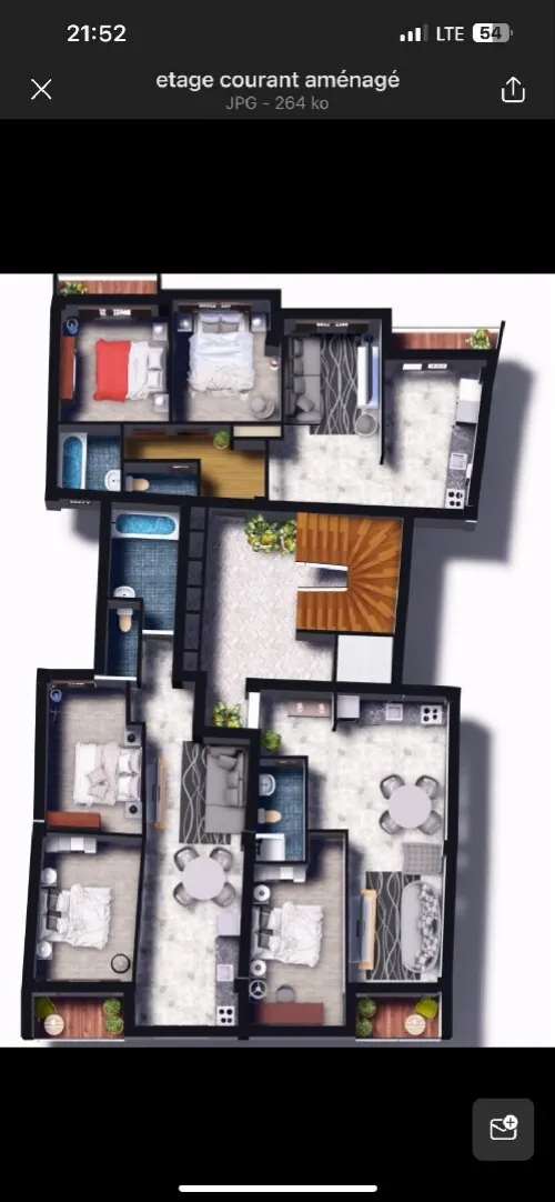 Vente Appartement F2 F3 Alger Dely brahim
