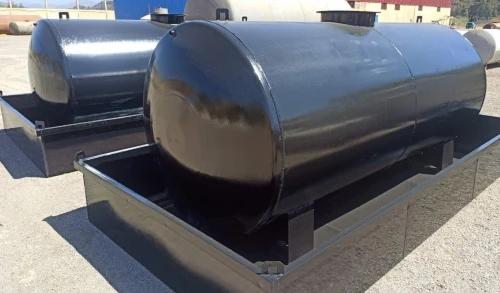 Cuve à gasoil avec BAC DE RETENTION