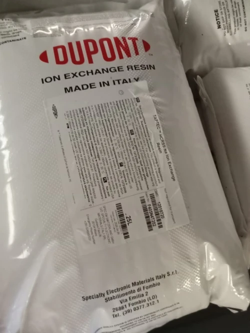 Résine cationique pour adoucisseur " dow-dupont"