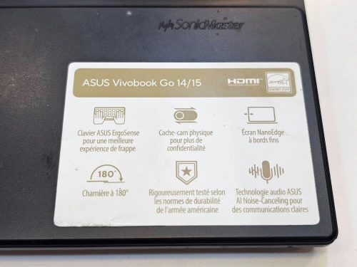 ASUS VIVOBOOK Go 14 i3 - 13th 08 512ssd 13.3P