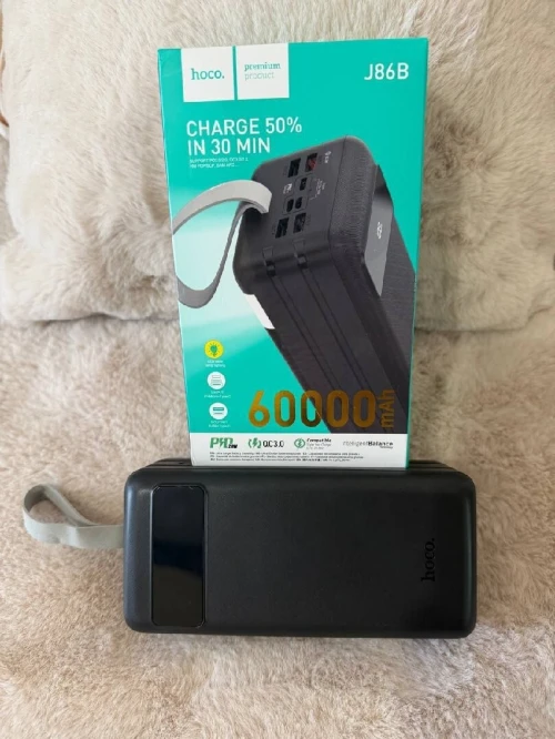power bank hoco 60000 fast charge 22.5w باور بانك هوكو شحن سريع
