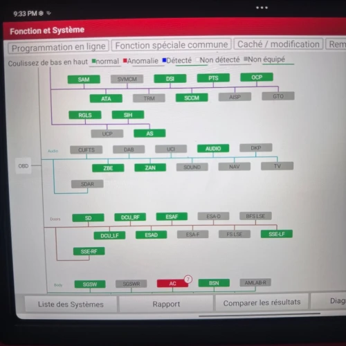 Diagnostic et scan tout marque de véhicules