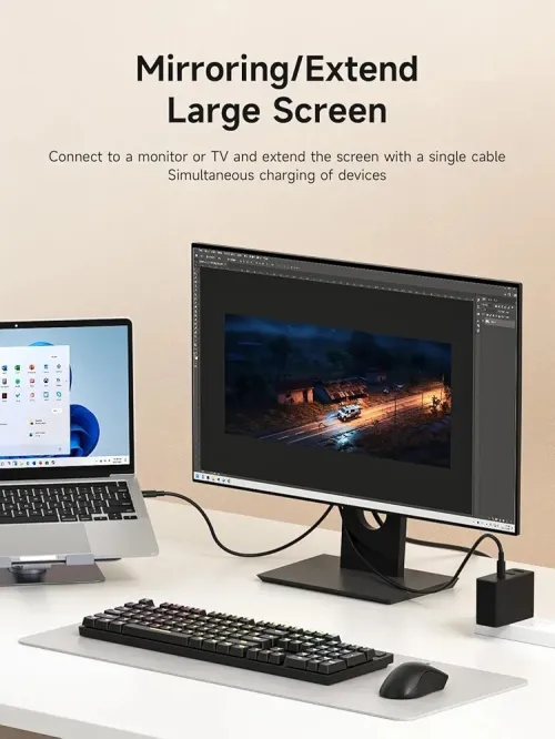 Hagibis Adaptateur USB C vers HDMI 8K