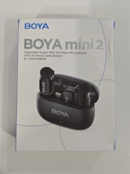 Microphone boya mic mini 2