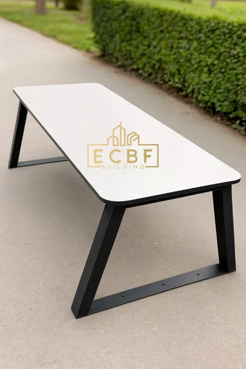 Bancs publics en HPL & métal finition résine "PROMO"