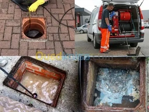 شركة تنضيف وتطهير جميع قنوات الصرف الصحي