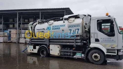 Service débouchage curage nettoyage