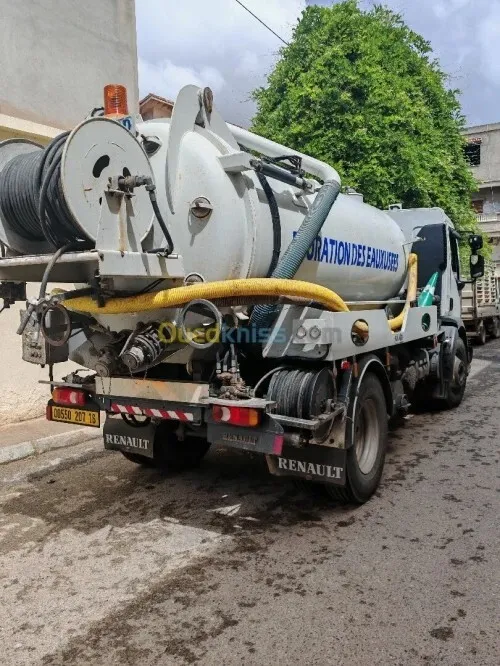 Camion débouchage canalisation vidange nettoyage 24h 24h